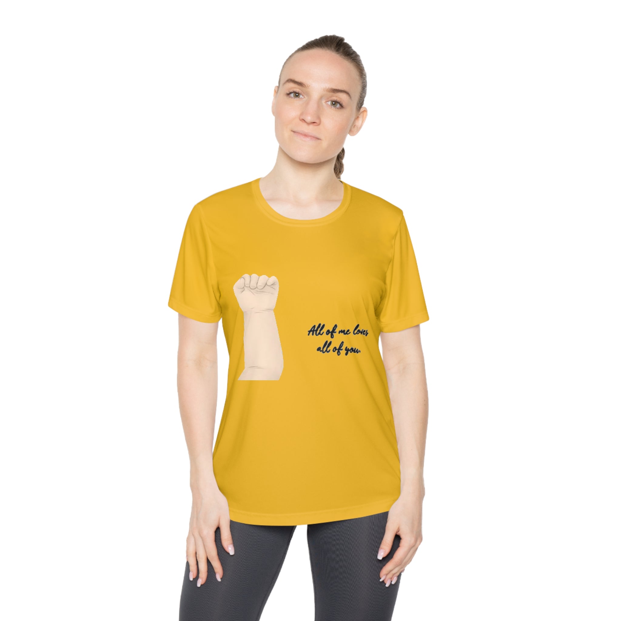 All of me loves All of you | Ladies Competitor Tee